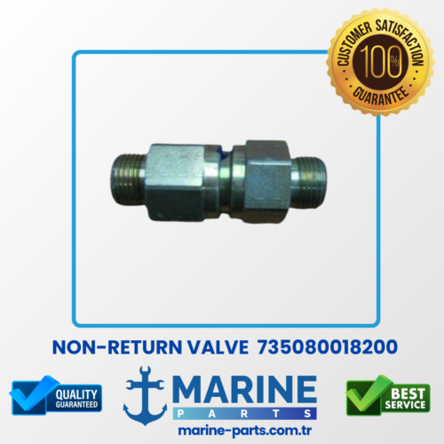 Non-Return Valve – 735080018200  – Motorin Geri Döndürmez Valf