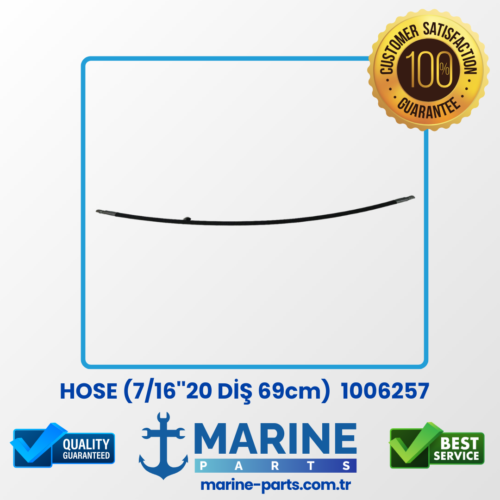 Hose (7/16”20 Diş 69Cm) – 1006257 – Trim Hortumu Uzun