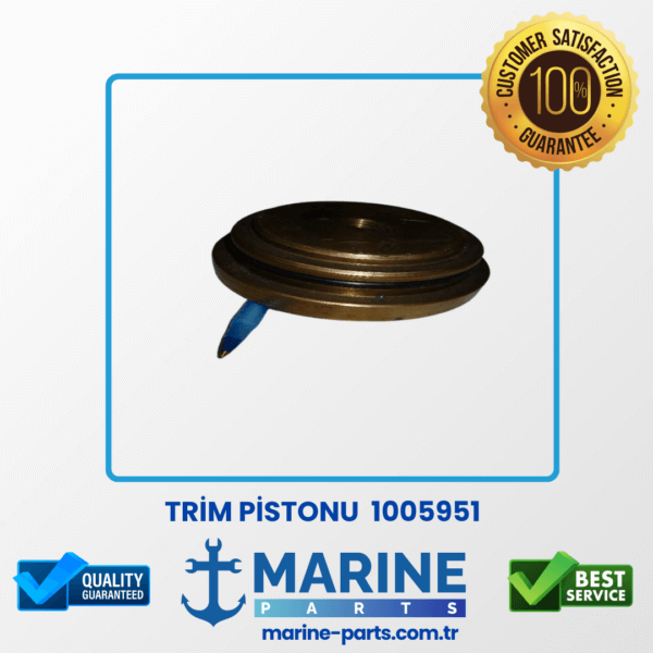 Trim pistonu - 1005951 - sabit piston dayama flanşı