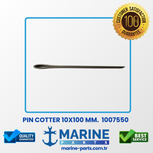 Pin Cotter 10X100 Mm. – 1007550 – Pim Çatal Kopilya