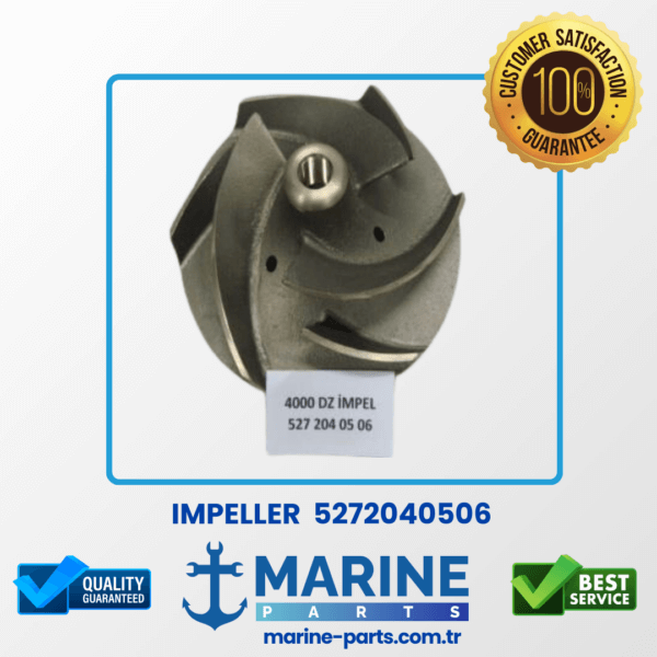 Impeller - 5272040506 - deniz suyu tulumba i̇mpeli